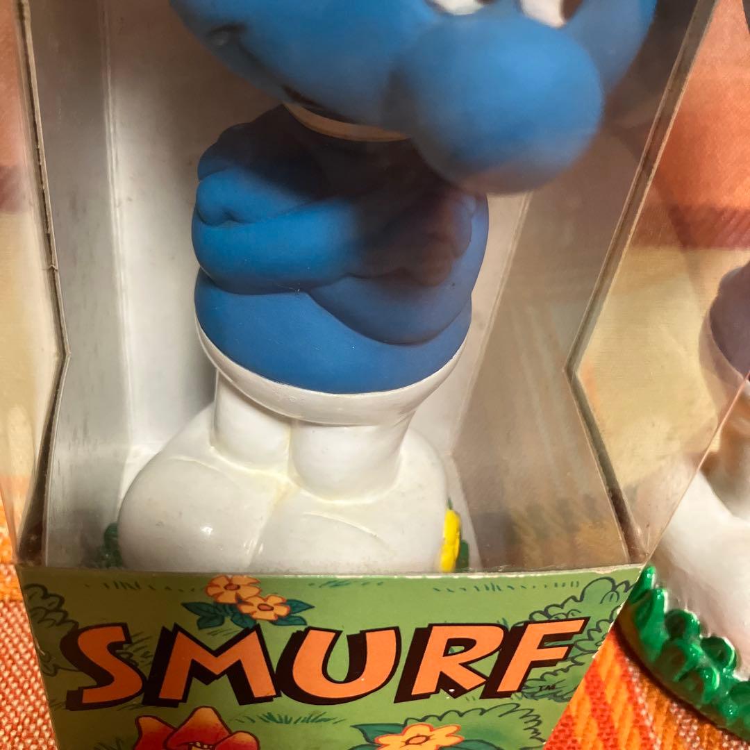 スマーフ　ボビングヘッド　2体　smurf