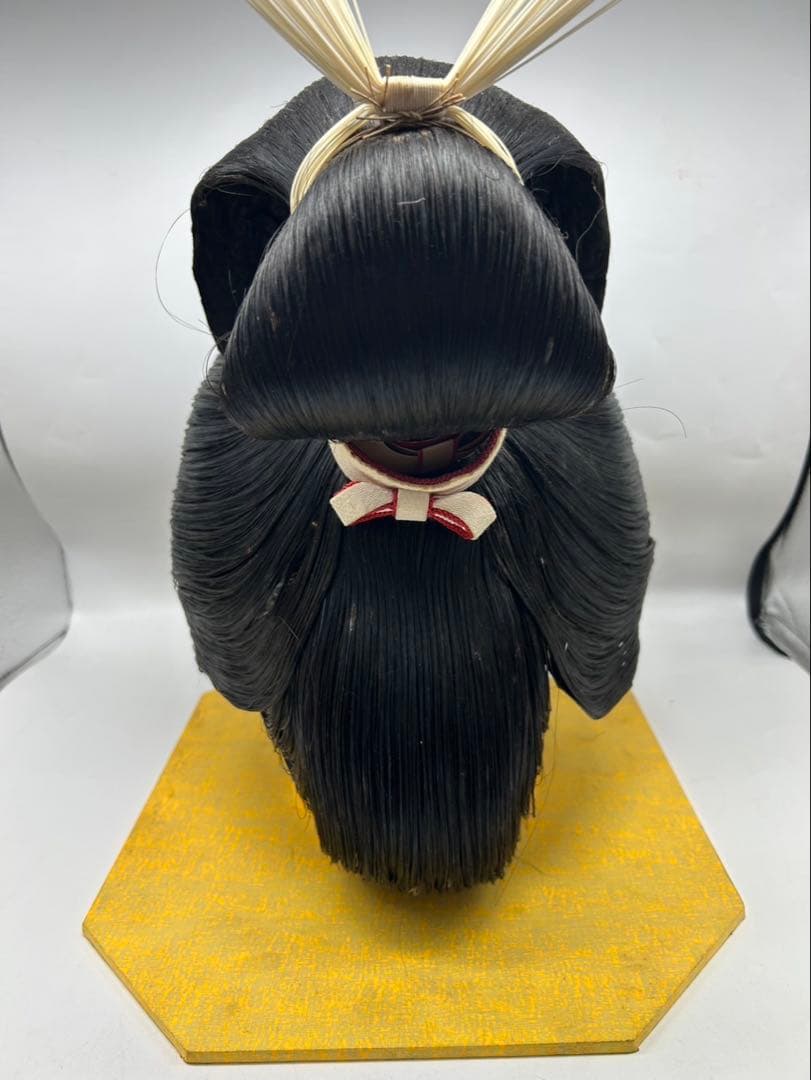 伝統的な和装用ウィッグ 黒