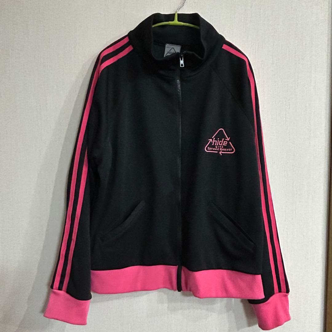 hide 20th Memorial ラインパーカー ピンク オフィシャルグッズ