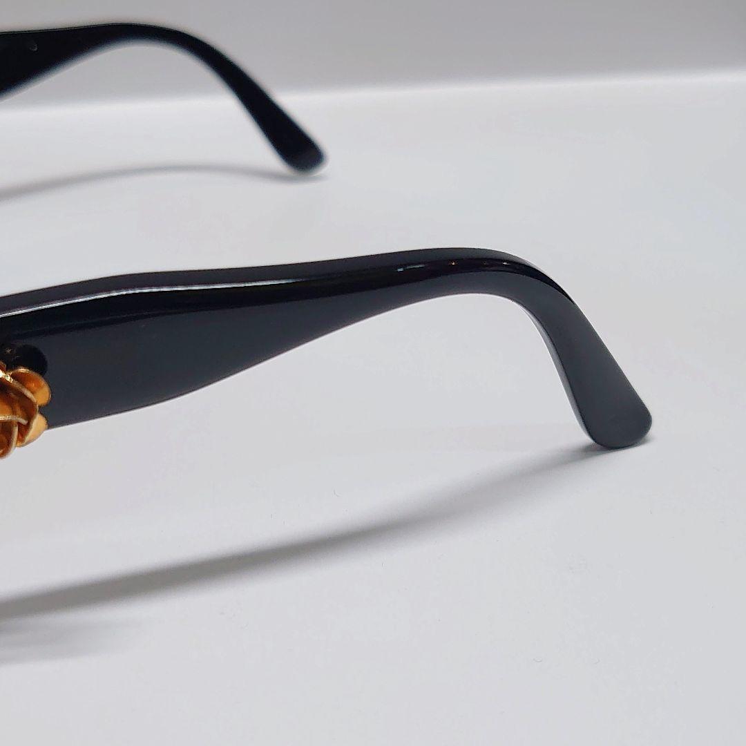 ✨美品✨GIANNI VERSACE 花 ゴールド ブラック MOD.527/G