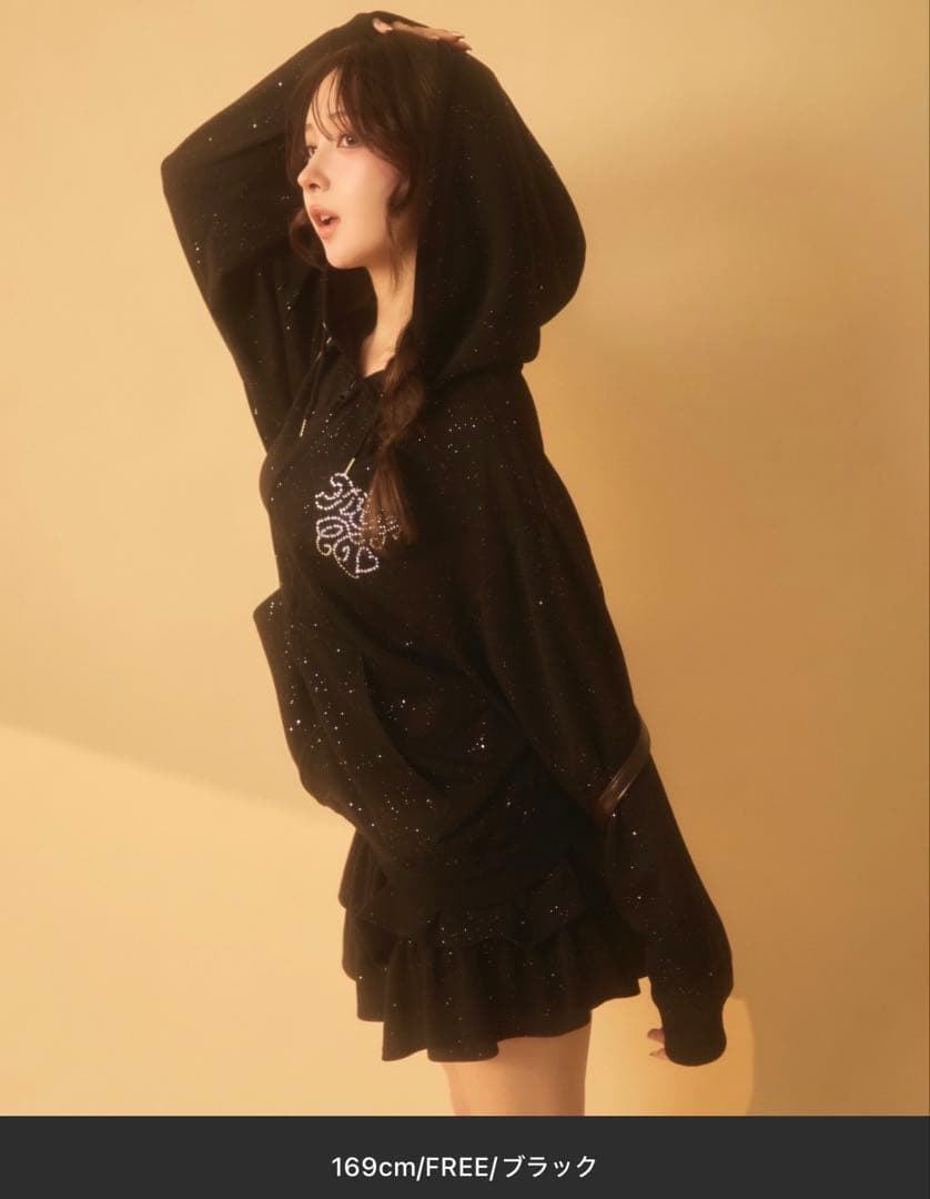 ラメスウェットセットアップ