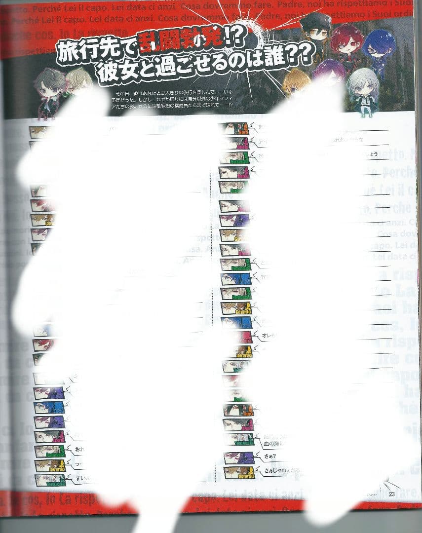 【クリミナーレ！小冊子 非正規品】必須＊セールでもコメントから専用ページ作成依頼