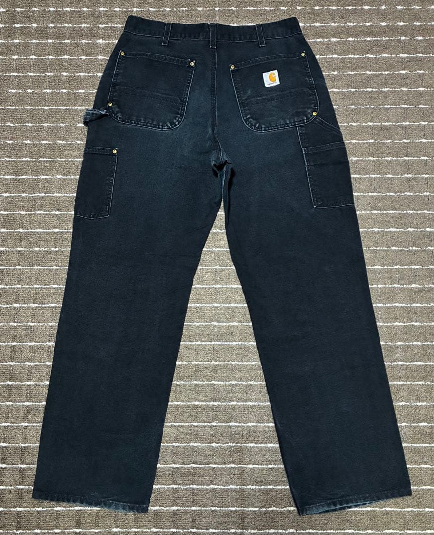 色落ち○ carhartt ダブルニーペインターパンツ 32×30 アメリカ製