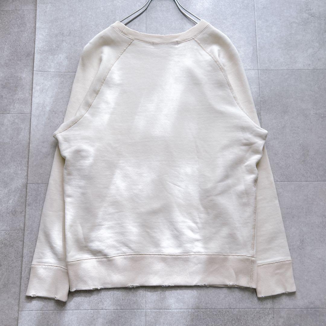 美品✨RonHerman ロンハーマン ミッキー ダメージ加工 スウェット L