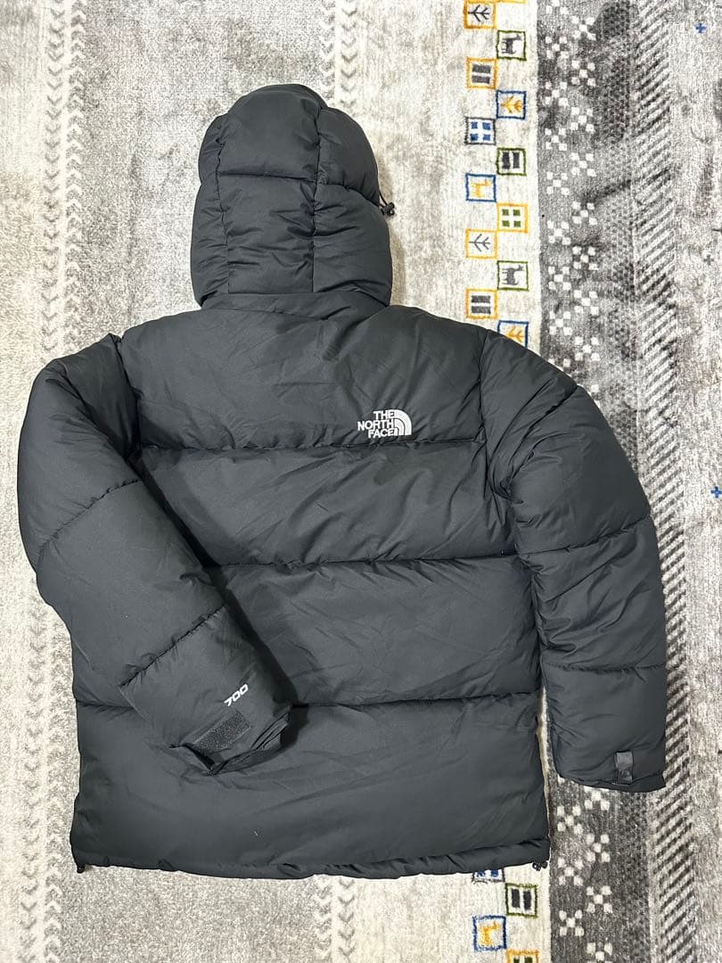 THE NORTH FACE フード付きダウンジャケット XLサイズ 黒