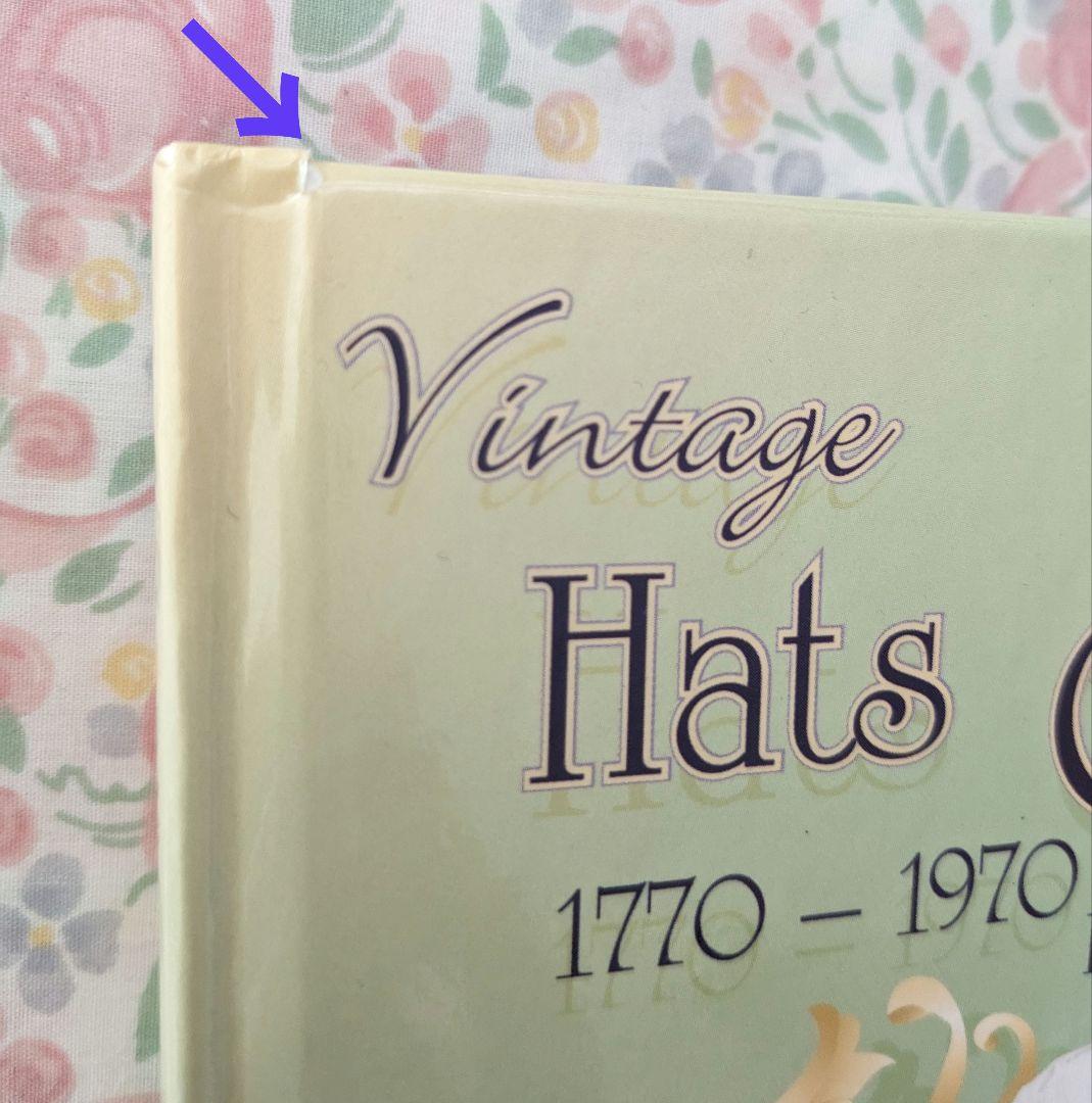 洋書「Hats & Bonnets」1770〜1970 帽子　ファッション