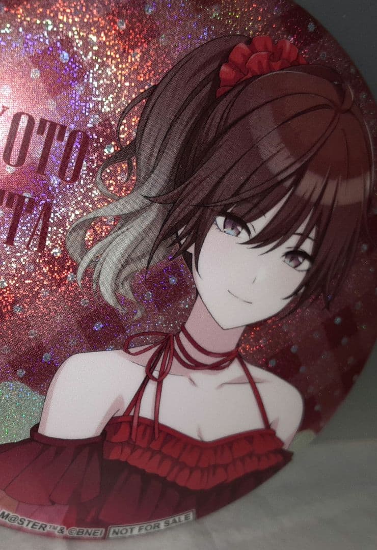 シャニマス パシャっとチャレンジキャンペーン　緋田美琴　缶バッジ