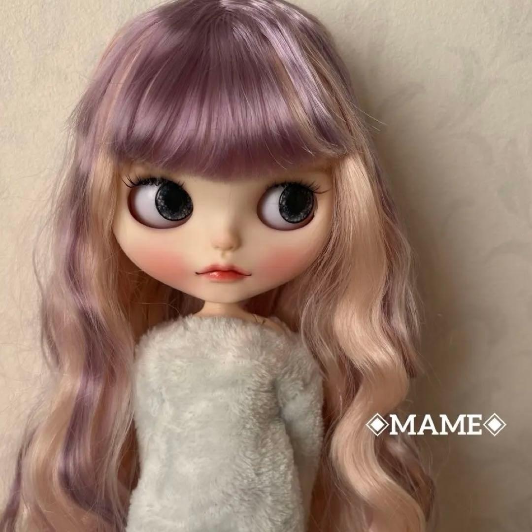 アイシードールカスタム ♡白肌・ピンクパープルミックス♡