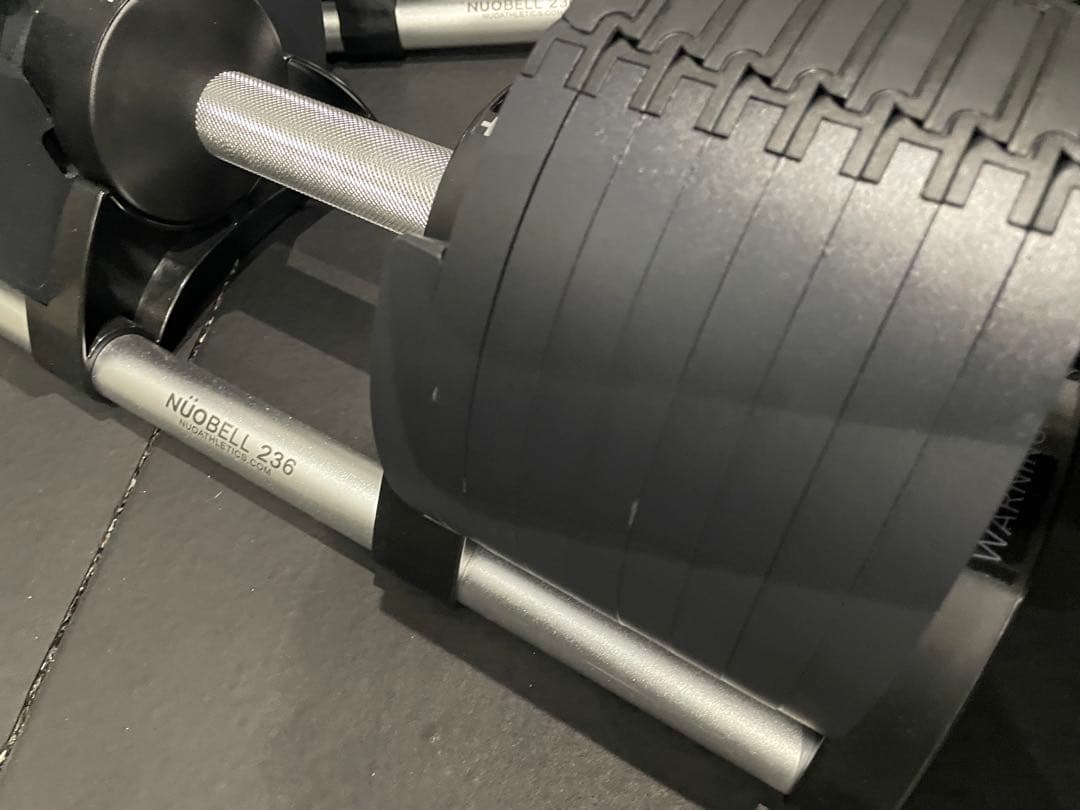 NÜOBELL 可変式ダンベル　36kg 1個　メルル