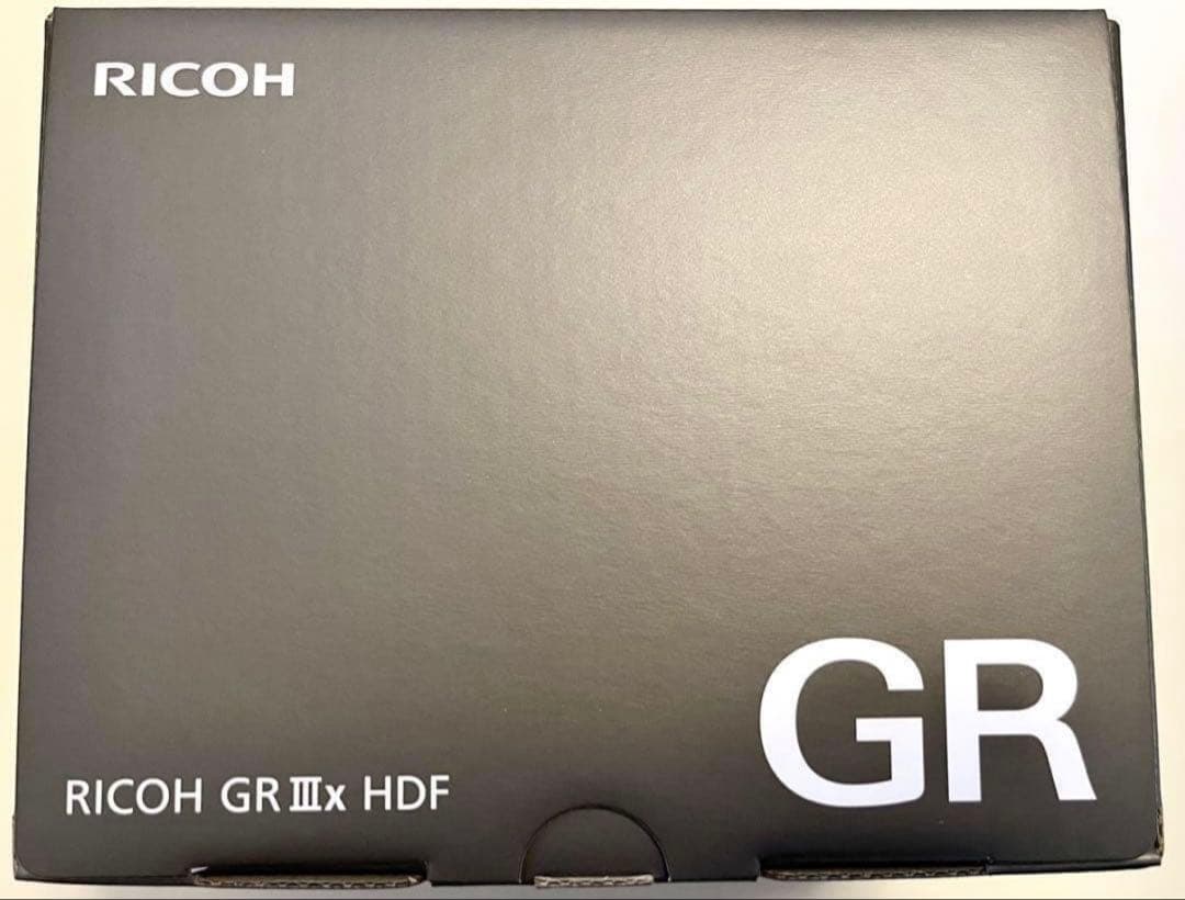 【新品未使用】RICOH GRⅢx HDF 保証つき