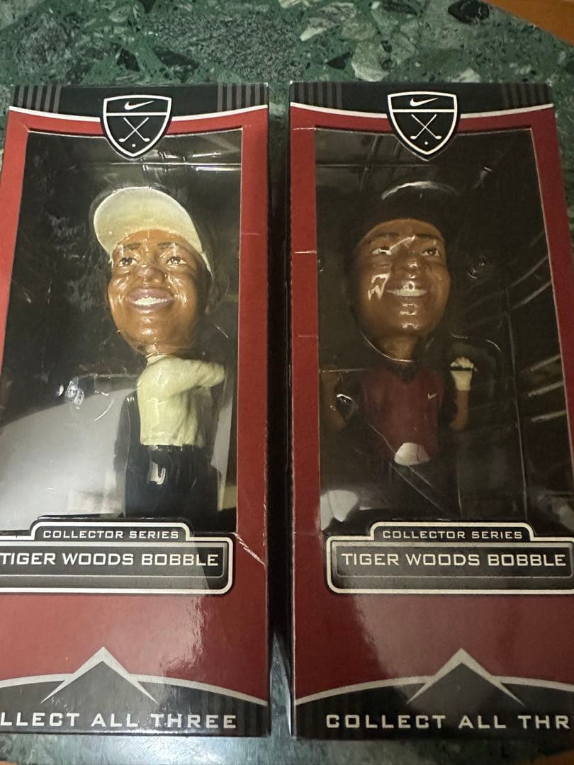 【希少】 タイガー・ウッズ ボブルヘッド 2体セット
