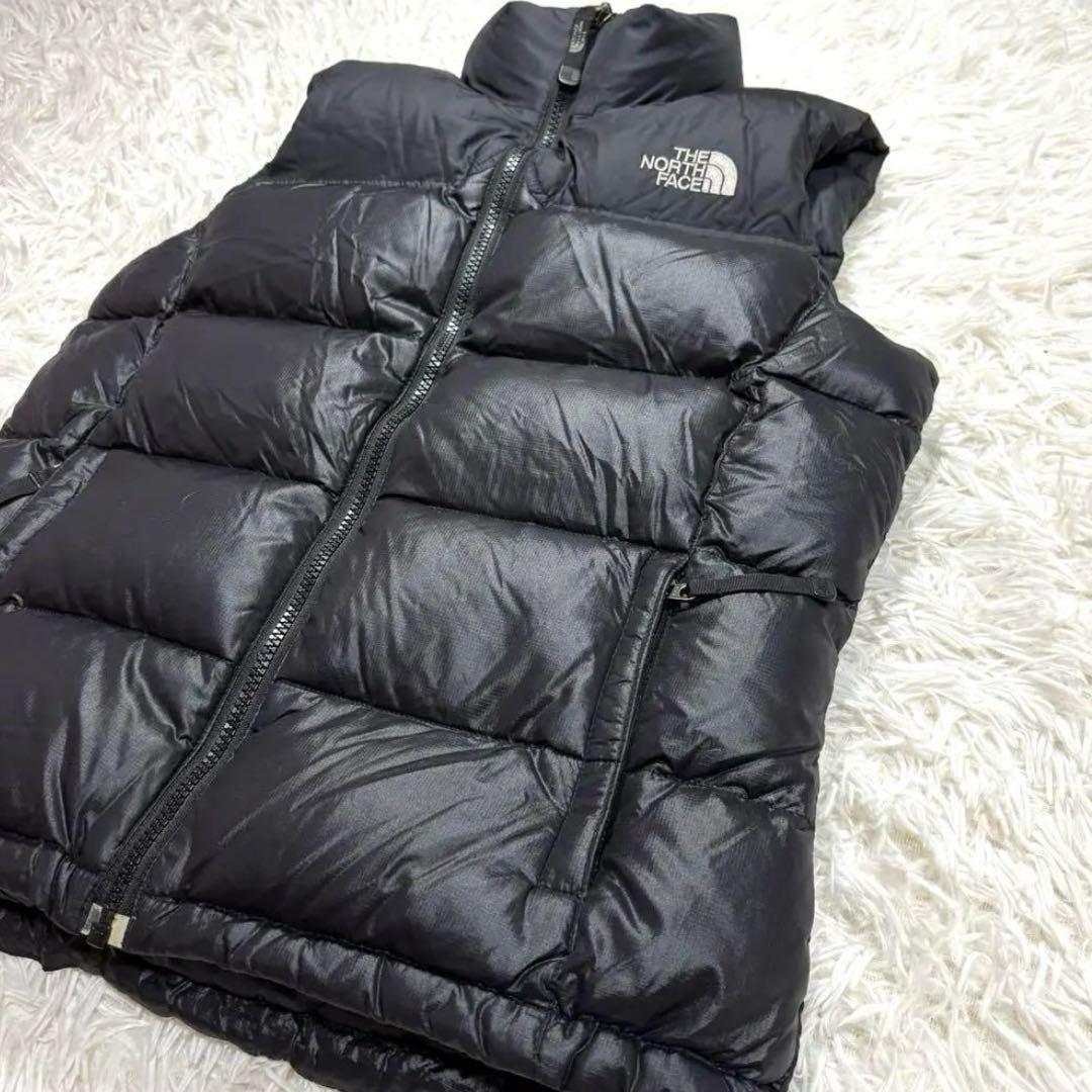 ザノースフェイス ベスト レトロ ヌプシ 700 定番 レディース M 肉厚