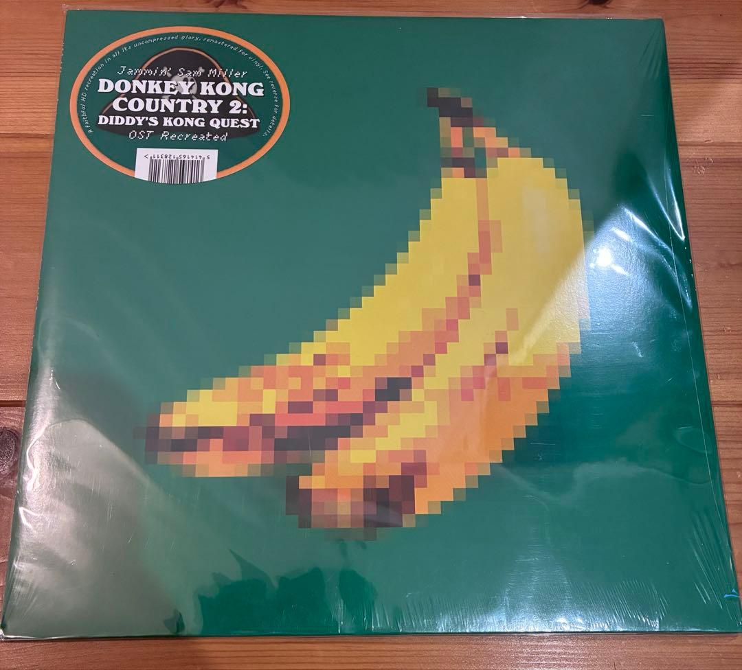 LP スーパードンキーコング2 OST JAMMIN' SAM MILLER