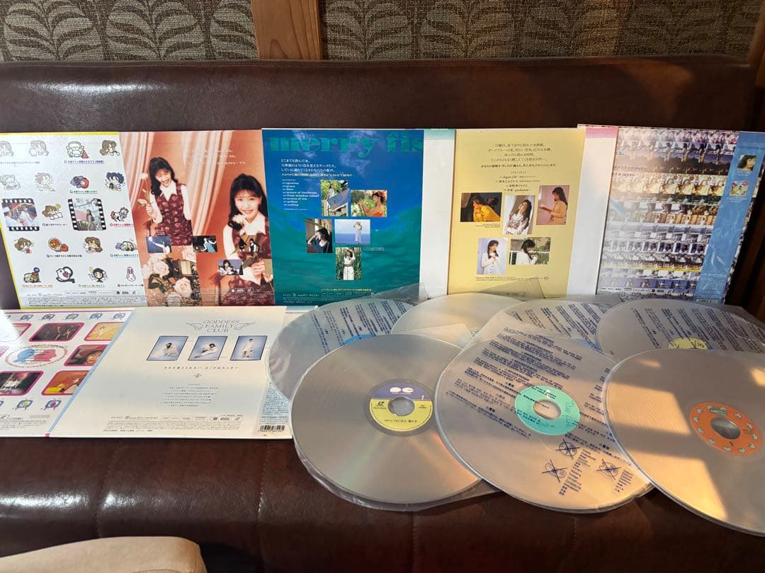 帯付新品並LD★井上喜久子7枚GODDESS FAMILY CLUB冬馬由美～他