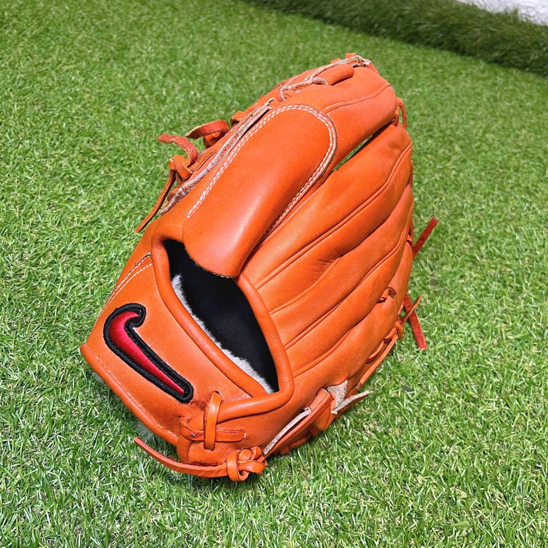 美品 NIKE 軟式 投手用 グローブ DRJ 1202M ピッチャー 左利き