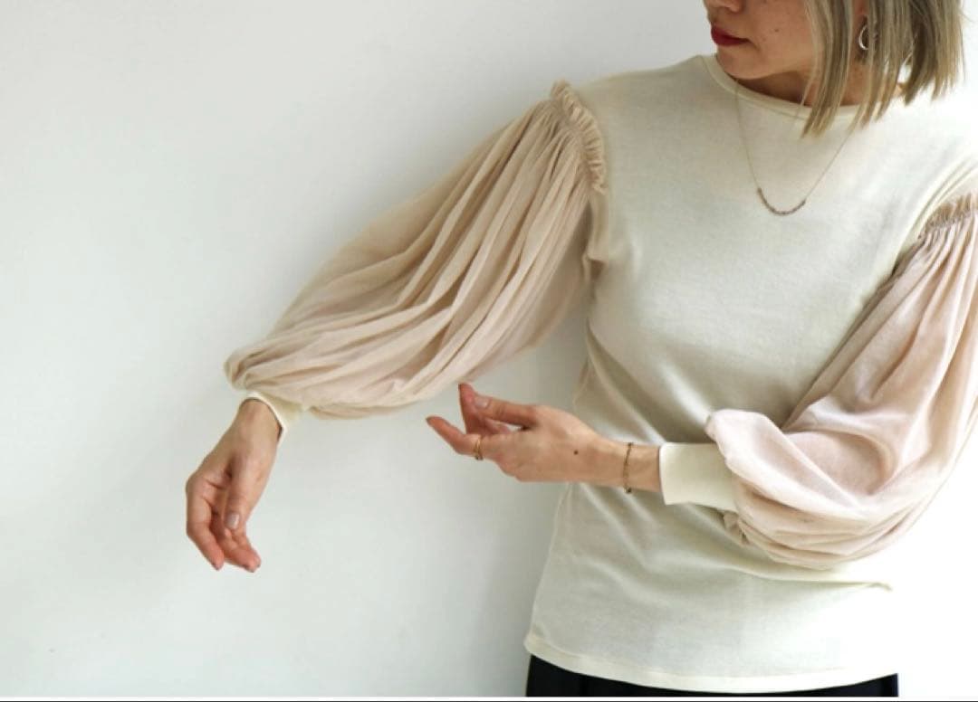 新品ANTIPAST ピエタスリーブ　soutiencollar