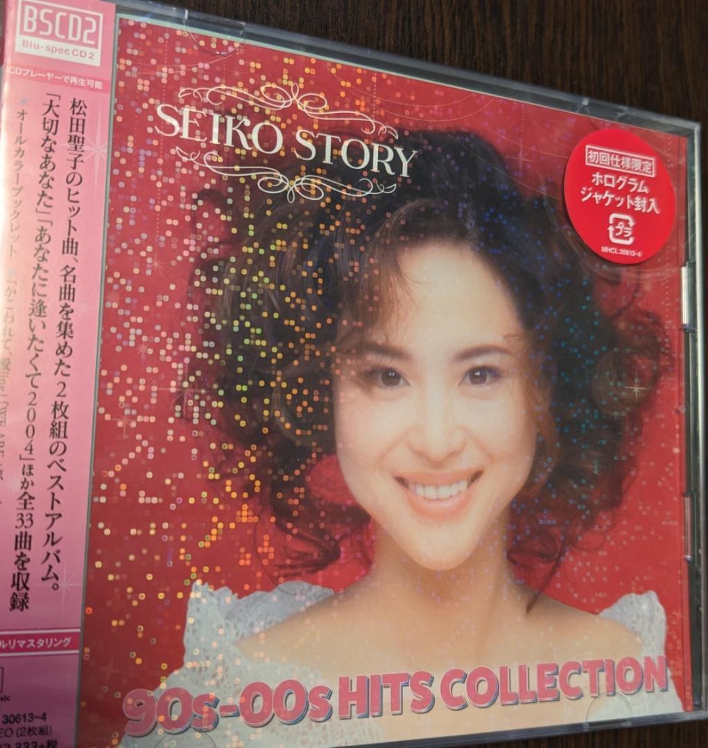 1 初回 ホログラムジャケット 松田聖子 SEIKO STORY 90s-00s