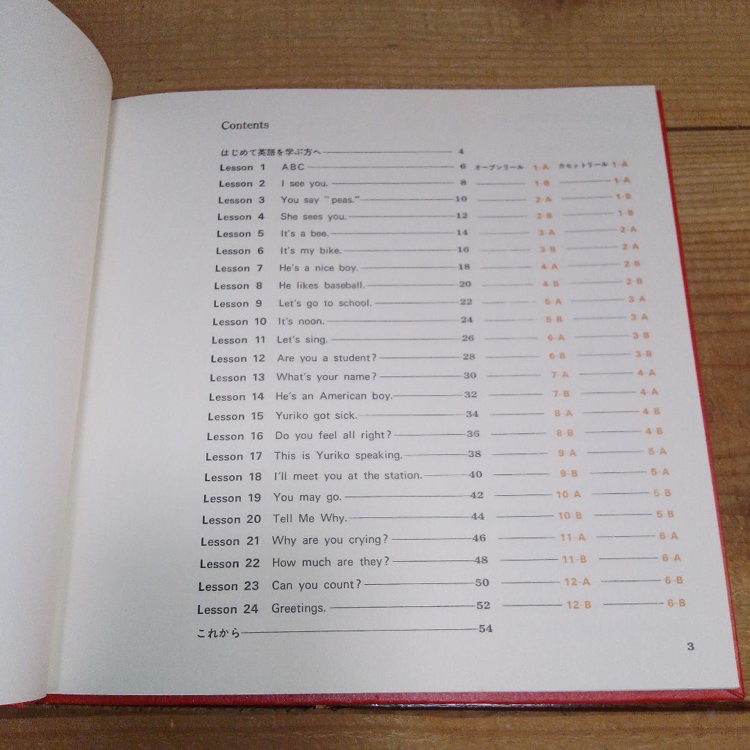 Teach Me English / NHK録音集/英語会話入門/カセットテープ