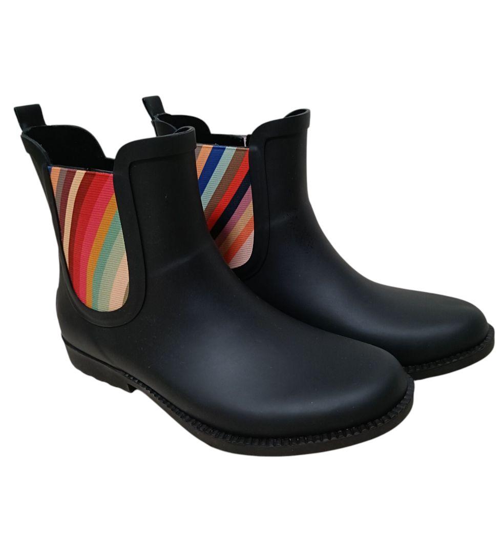 【極美品】Paul Smith ポールスミス エリーレインブーツ ブラック 6