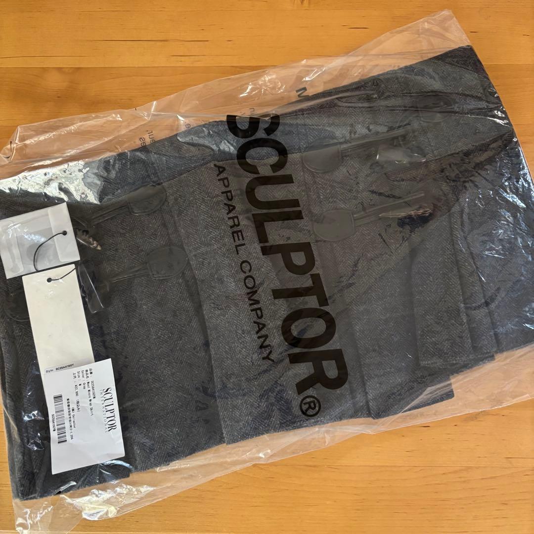 sculptor スカート Wool Micro Wrap Skirt