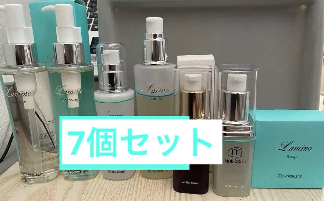 モイスティーヌ❤️ラミノ❤️ディープクレンジング ホワイトセラム ローション アクノ