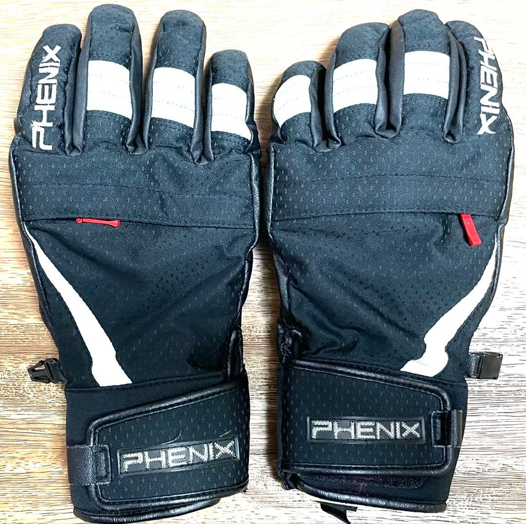 PHENIX フェニックススキー上下ウェア手袋セット ブラック＆グレーおまけ付き