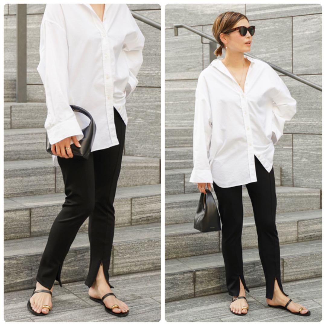 【新品未使用】ドゥーズィエムクラス　Zip レギンスパンツ 36