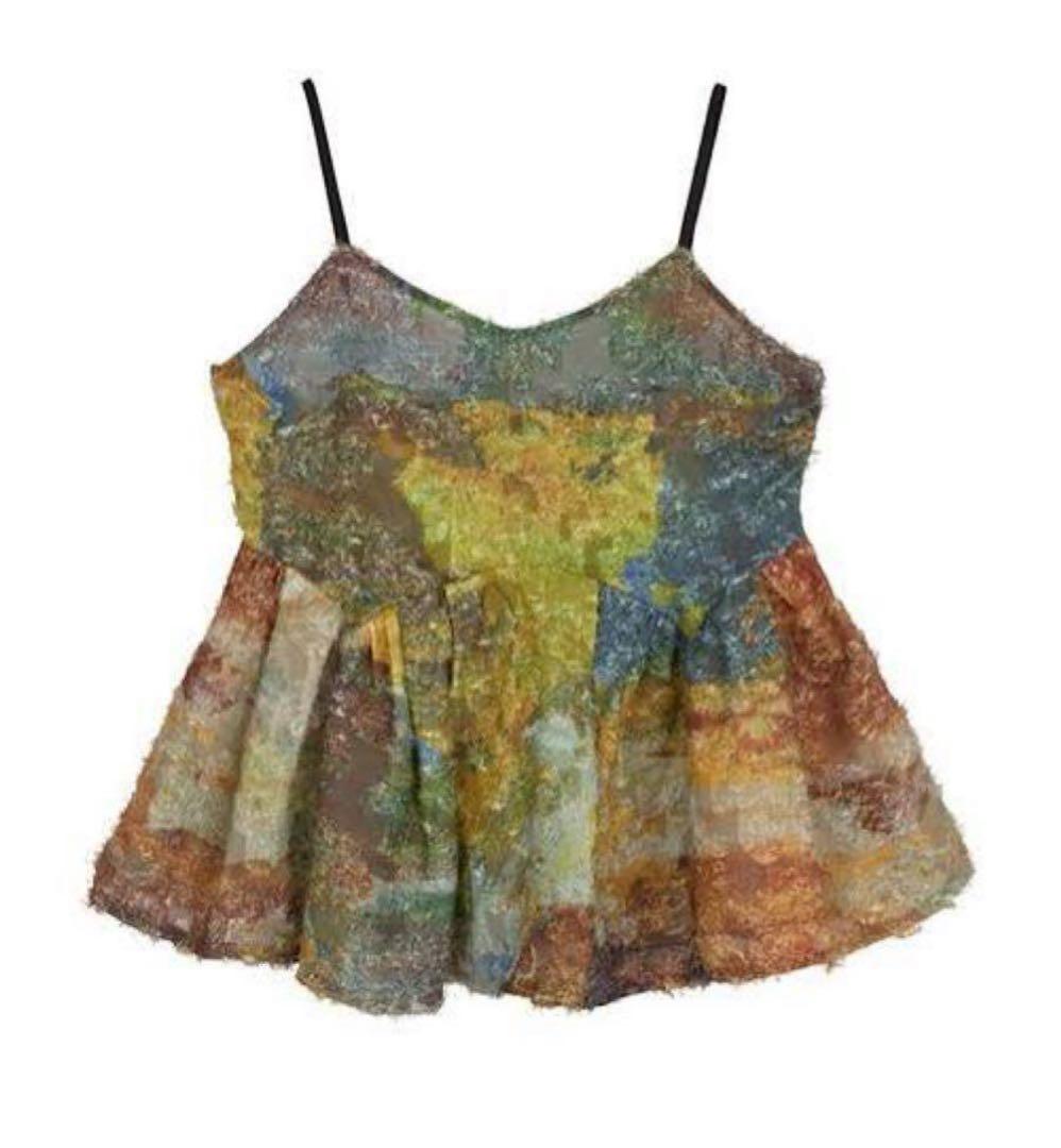 10/1までとい★ RACHEL FLUFFY ART CAMISOLE