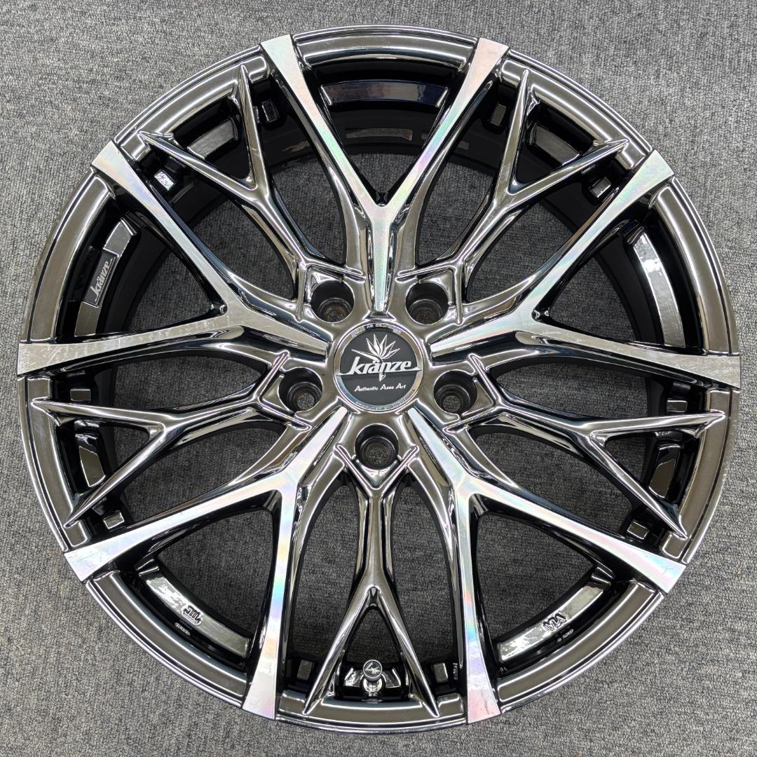 新品タイヤ付 weds クレンツェ ウィーバル クラウン ヴォクシー ハリアー