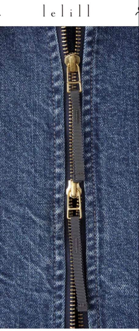 lelill レリル　バックタックドリズラージャケット