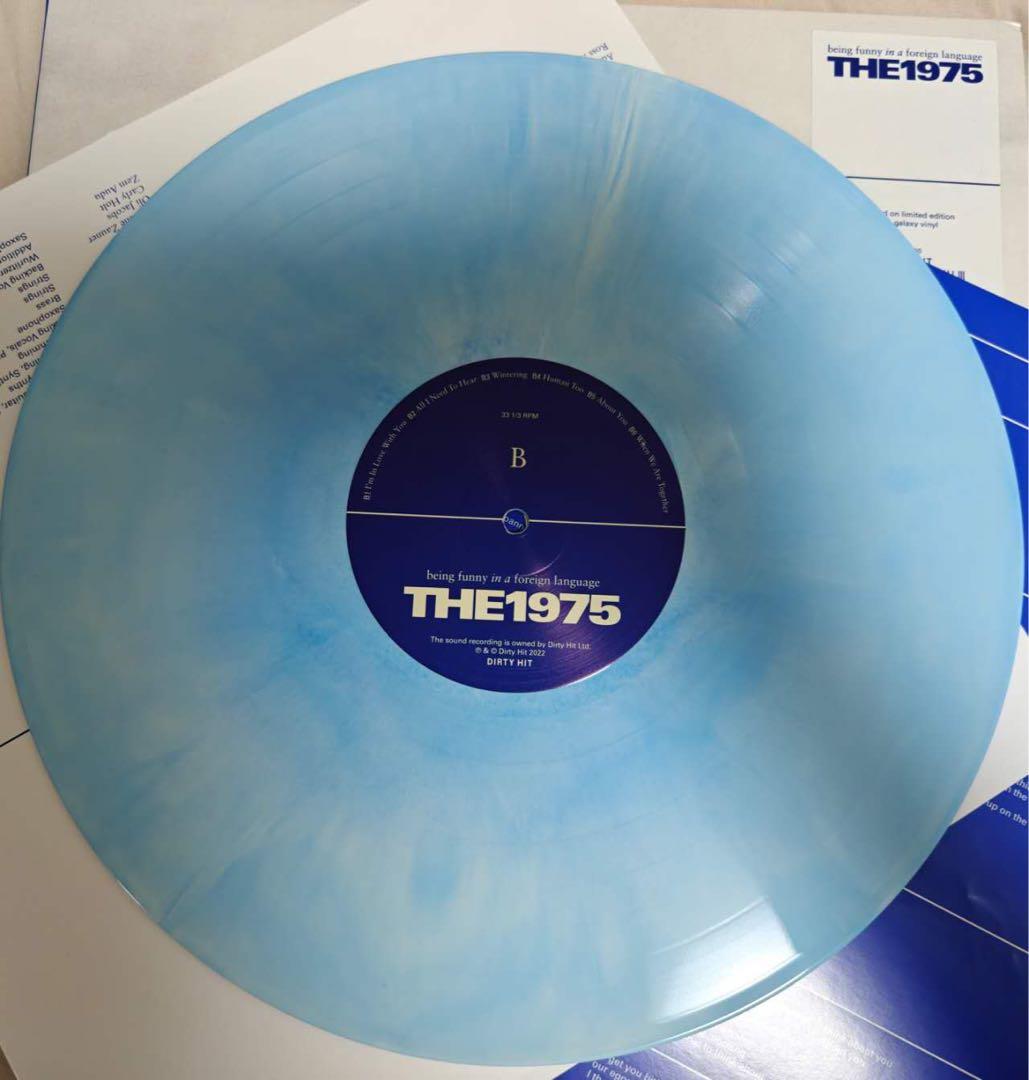 THE 1975外国語での言葉遊び Galaxy Blue レコード