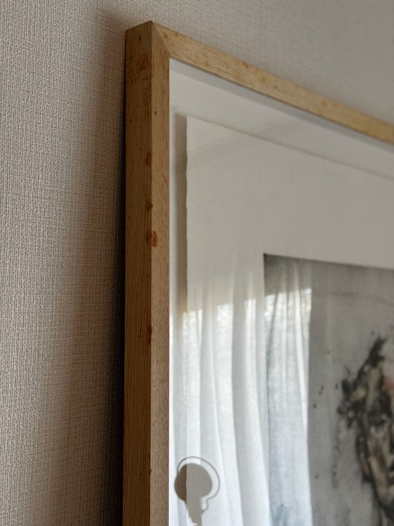 舟越桂　「不規則な休止符」　リトグラフ　1993年