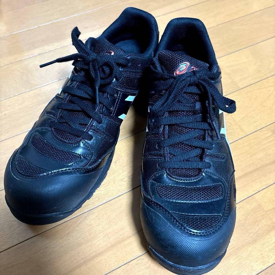 ❤️アシックスウィンジョブ安全靴FCP103黒29cm紐タイプ中古美品❤️