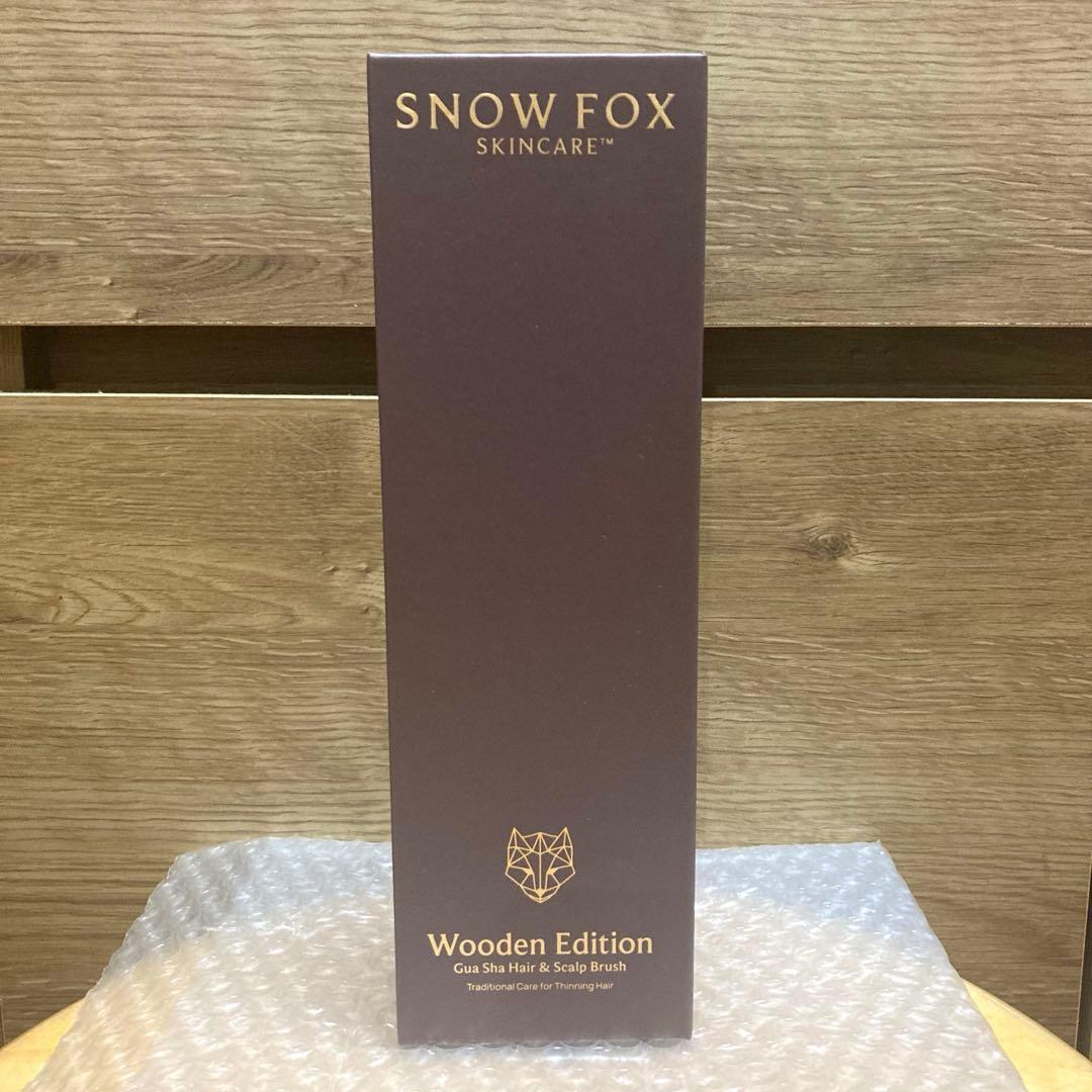 新品未使用　 FOX プレミアムFOXカッサウッドヘアブラシ箱有り