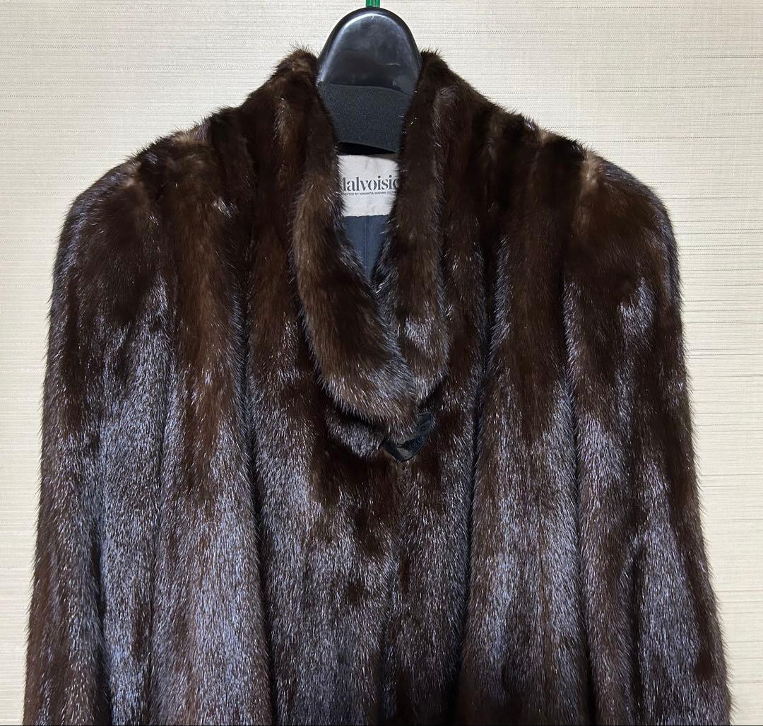 【美品】【上質毛皮】ミンクハーフコート　日本製　三越購入