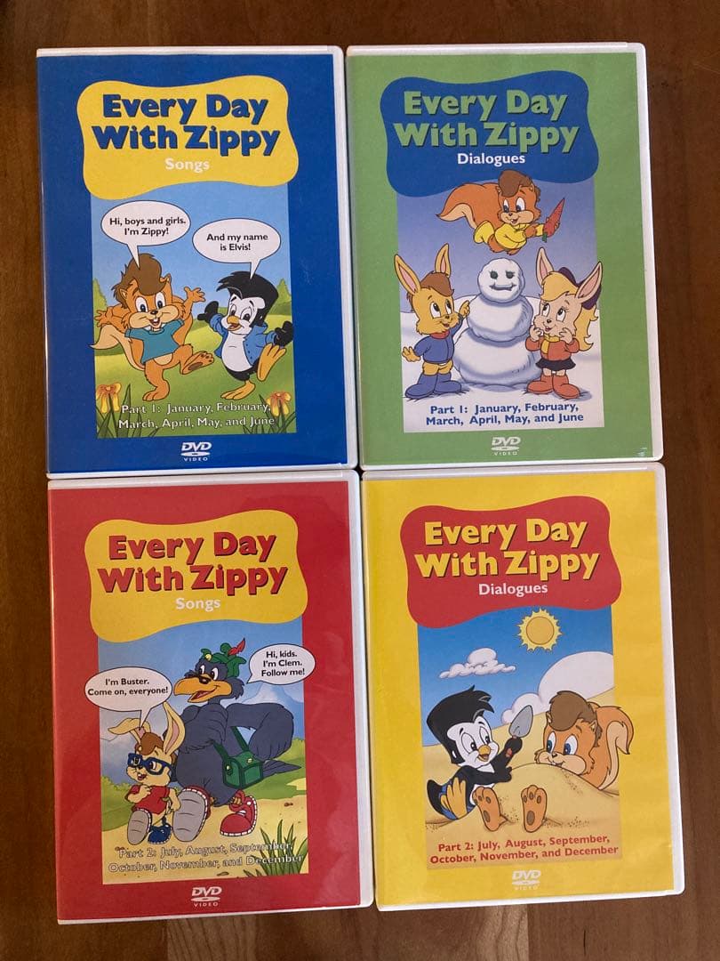 Every Day With Zippy DVD4枚セット