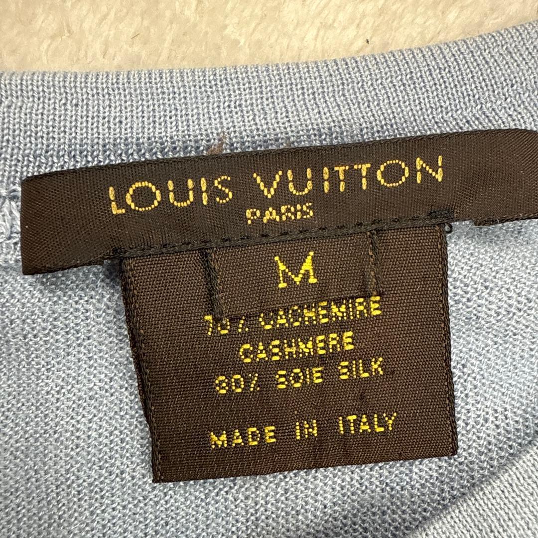 ルイヴィトン　カシミヤ70%/シルク30% ニット　Mサイズ　イタリア製