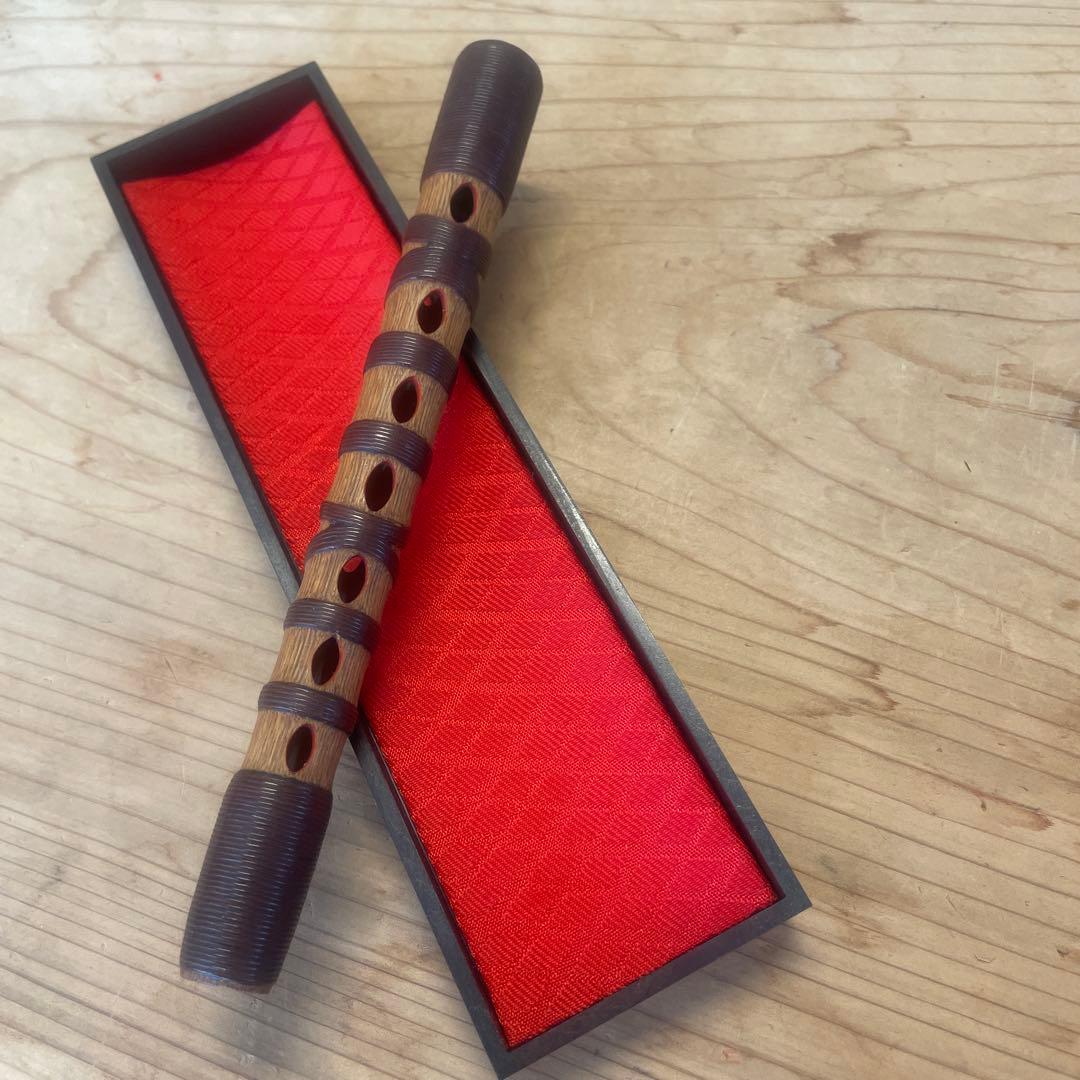 K*0様 篳篥（ひちりき）　本管・樹脂菅・樹脂ケースセット
