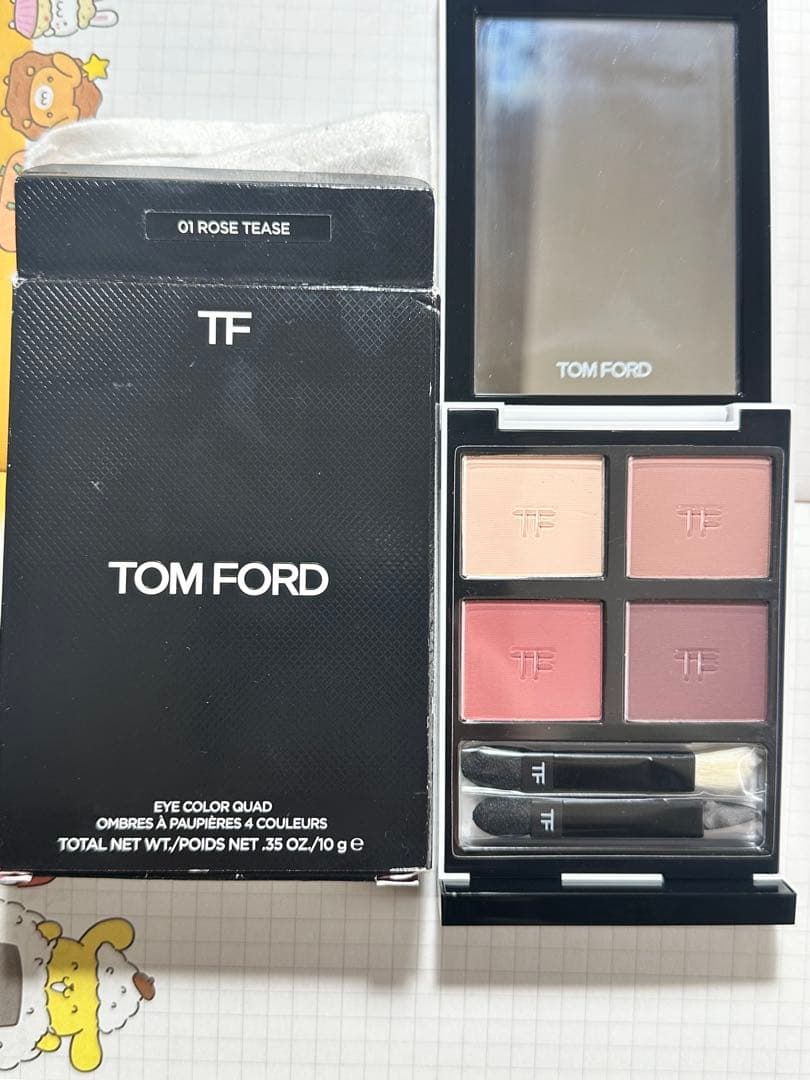 廃盤 TOM FORD 01R ローズ ティーズ アイシャドウパレット