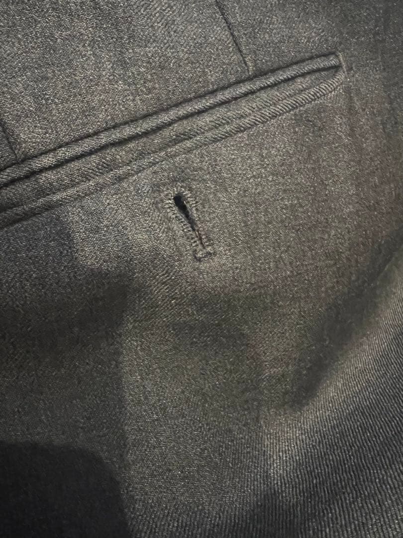 INCOTEX スラックス 2本セット ネイビー グレー