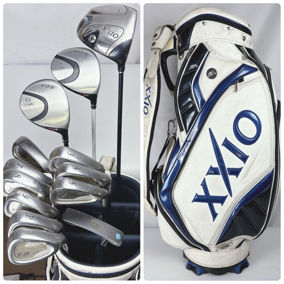 【激安‼️】ゼクシオ XXIO キャディバッグ付 男性右利き ゴルフクラブセット