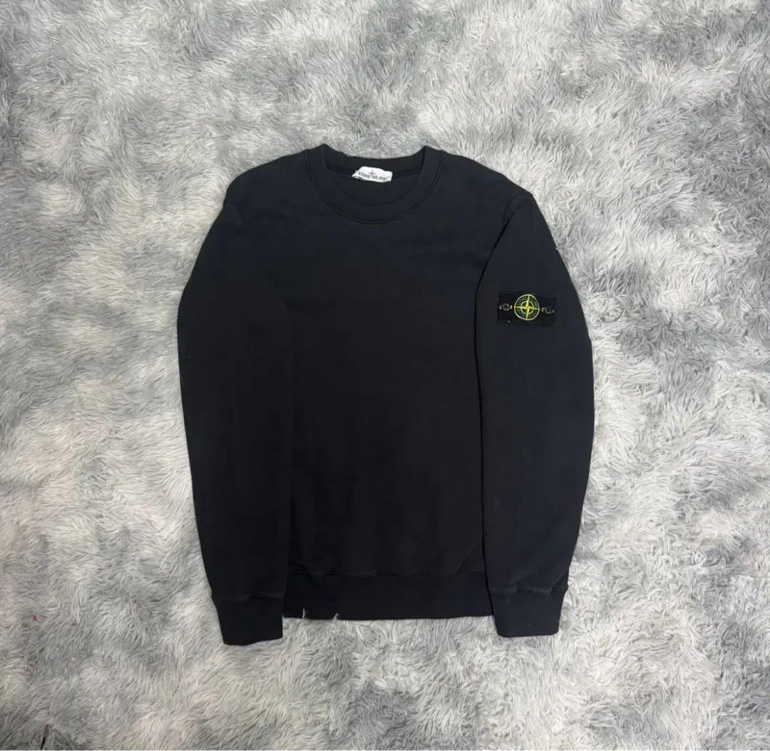 ストーンアイランドブラックスウェット