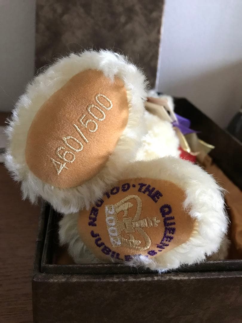 ティディベア　エリザベス女王50周年アニバーサリー