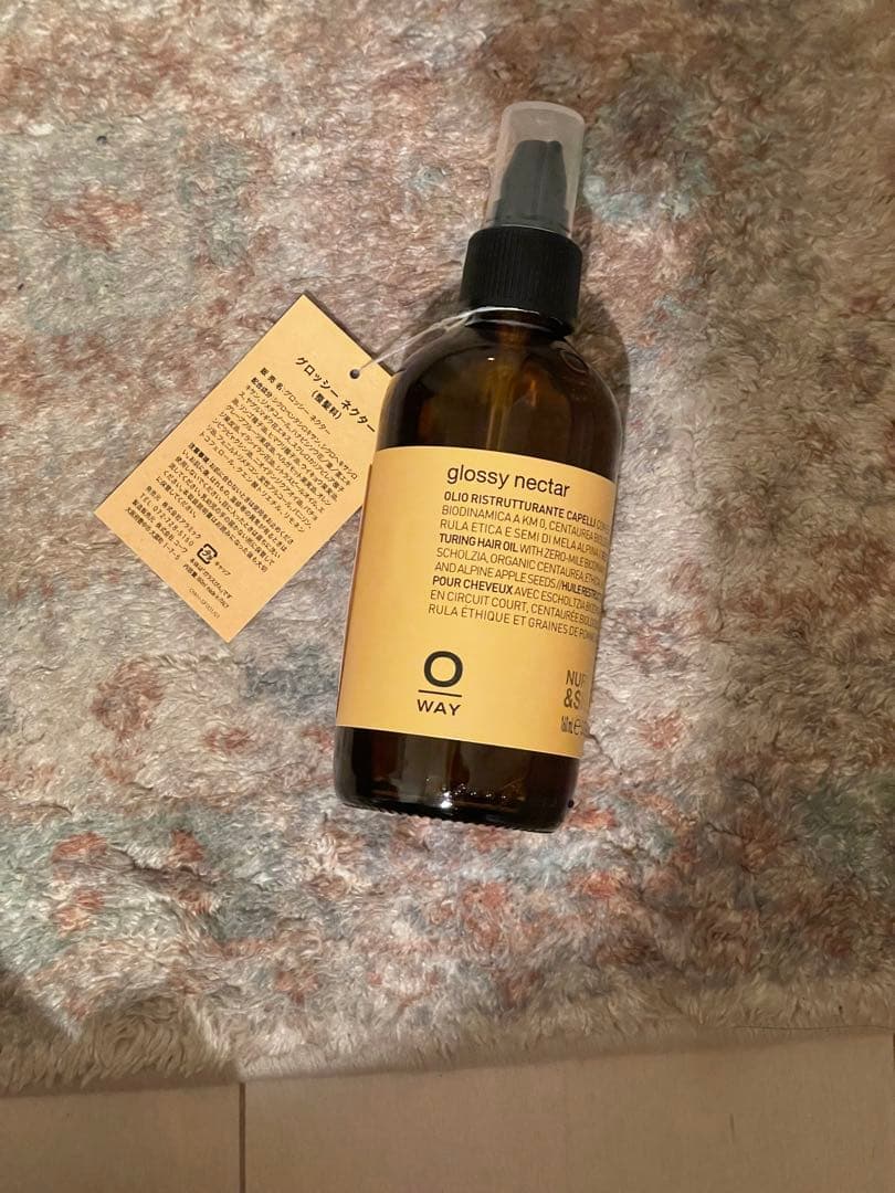 O WAY glossy/nectar ヘアオイル 160ml×2