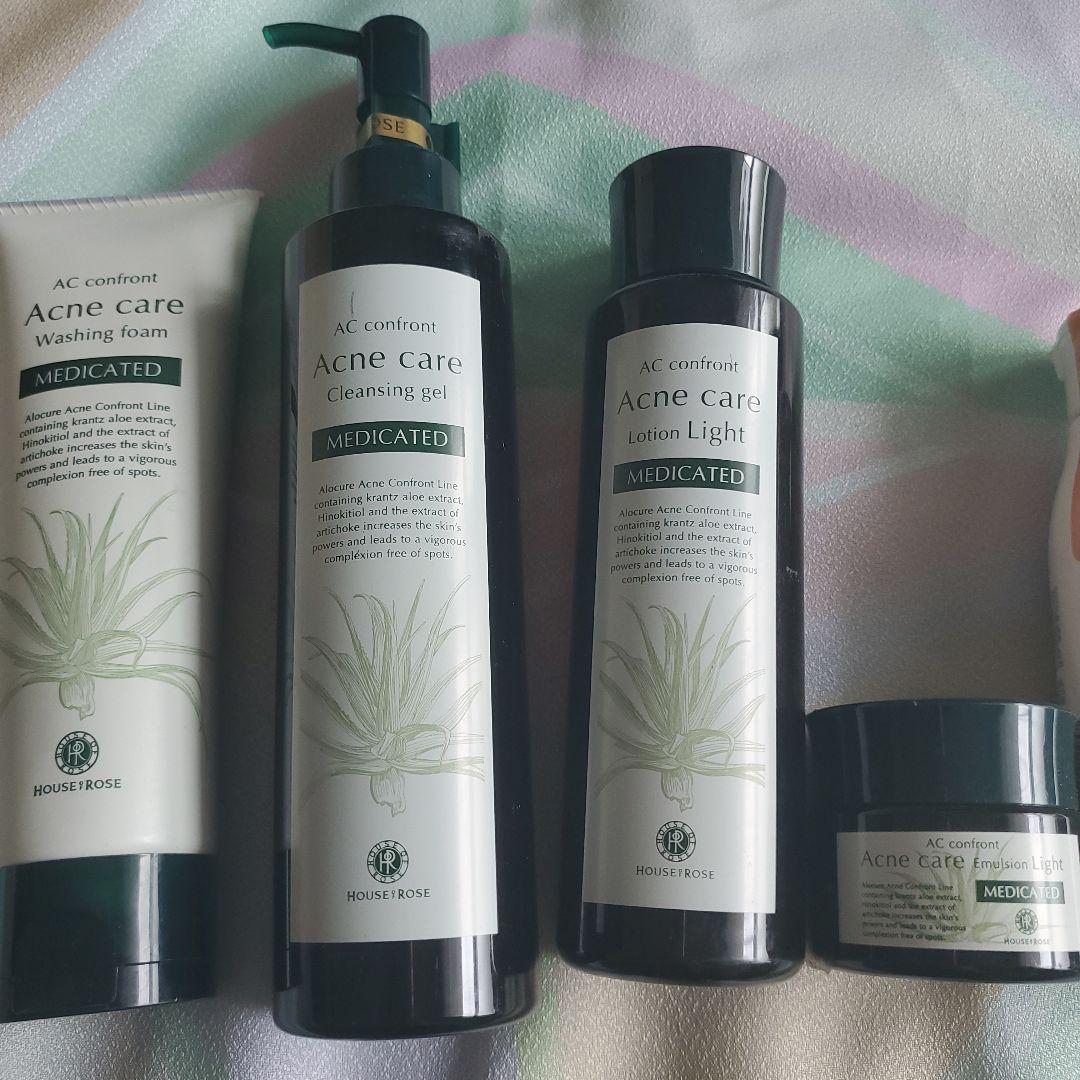 ACコンフロント ニキビケア スキンケア5点セット 医薬部外品 (ライト)