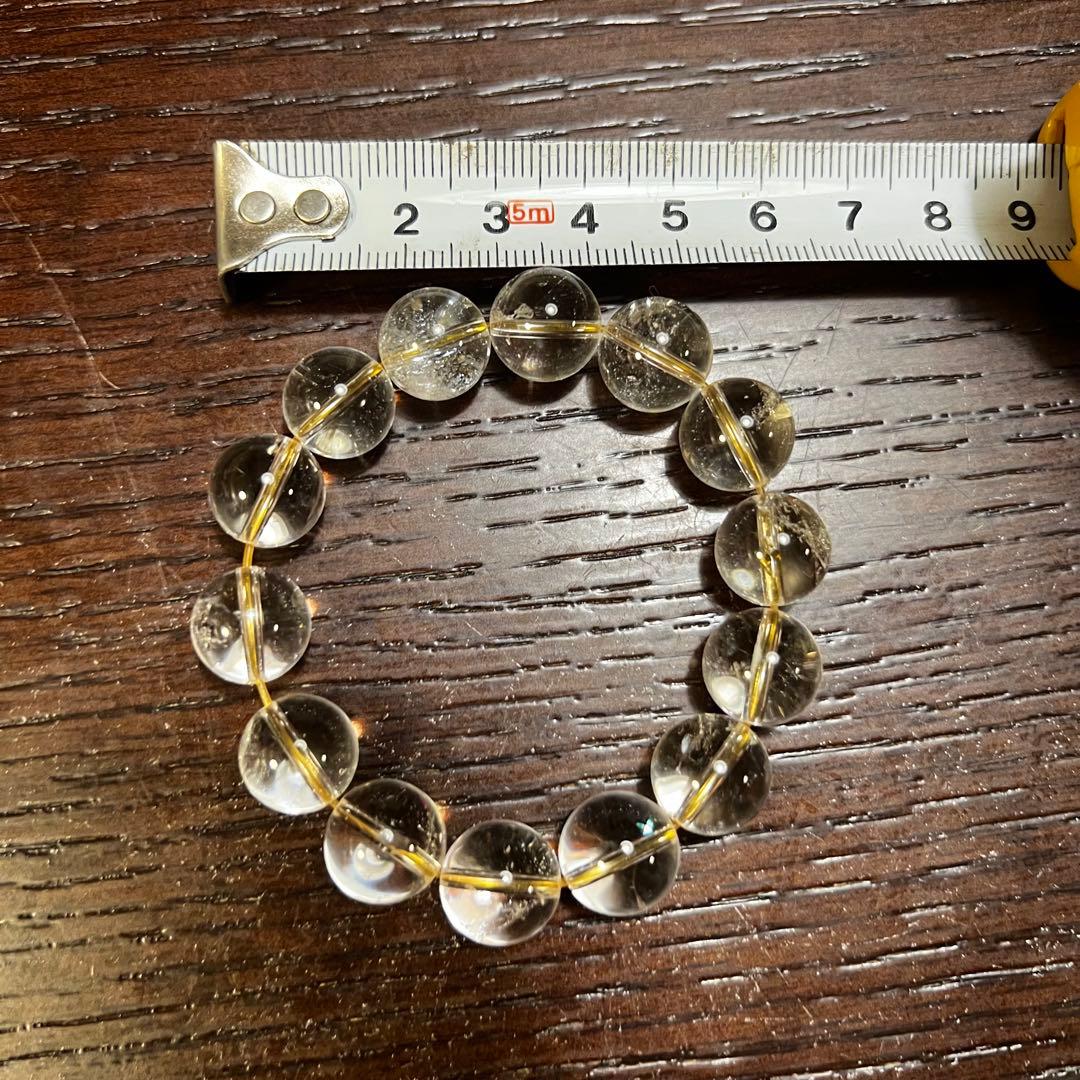 【透明度抜群】天然水晶 ブレスレット 約10mm パワーストーン 浄化・お守り