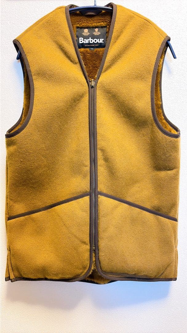【未使用に近い】Barbour ライナー 38 2ワラント