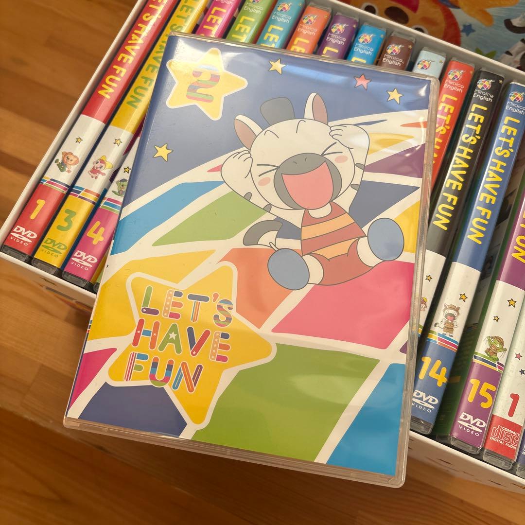 Miraico English Box DVDセット 15枚