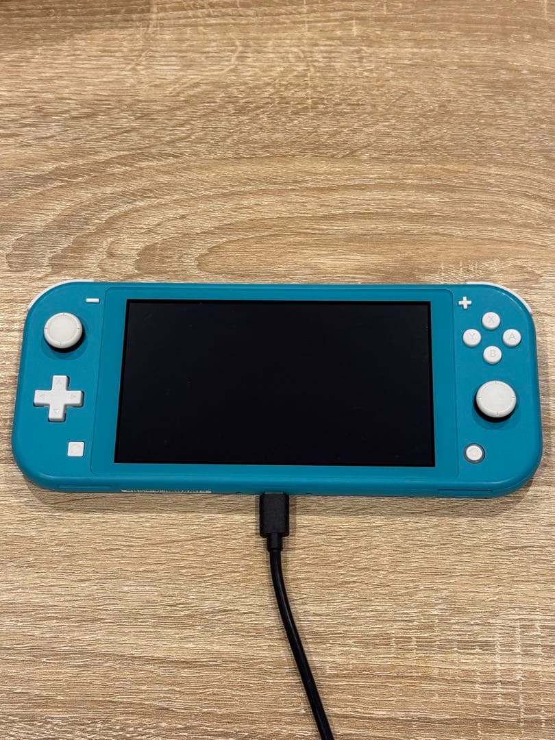 充電器、箱付き　Nintendo Switch Lite ターコイズ