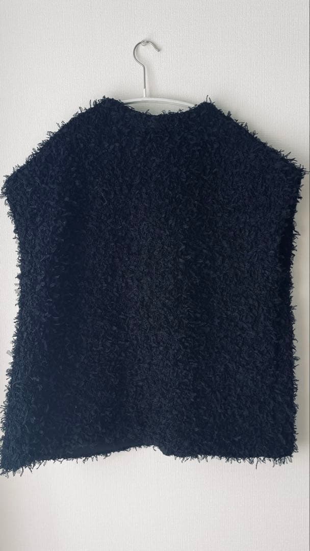 OHGA　MOKE VEST　オーガ　モケベスト　黒　ブラック